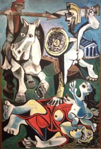 Picasso's Rape of the Sabine Women
